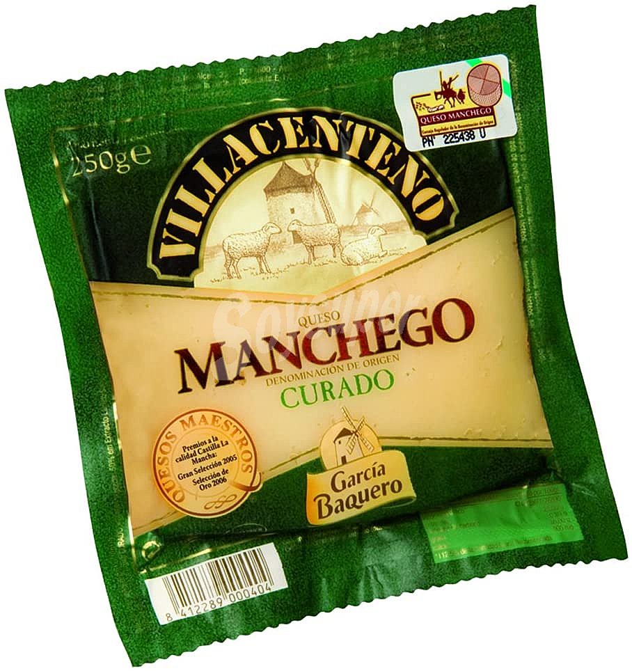 Queso de Oveja Curado con DOP Villacenteno - Cuña