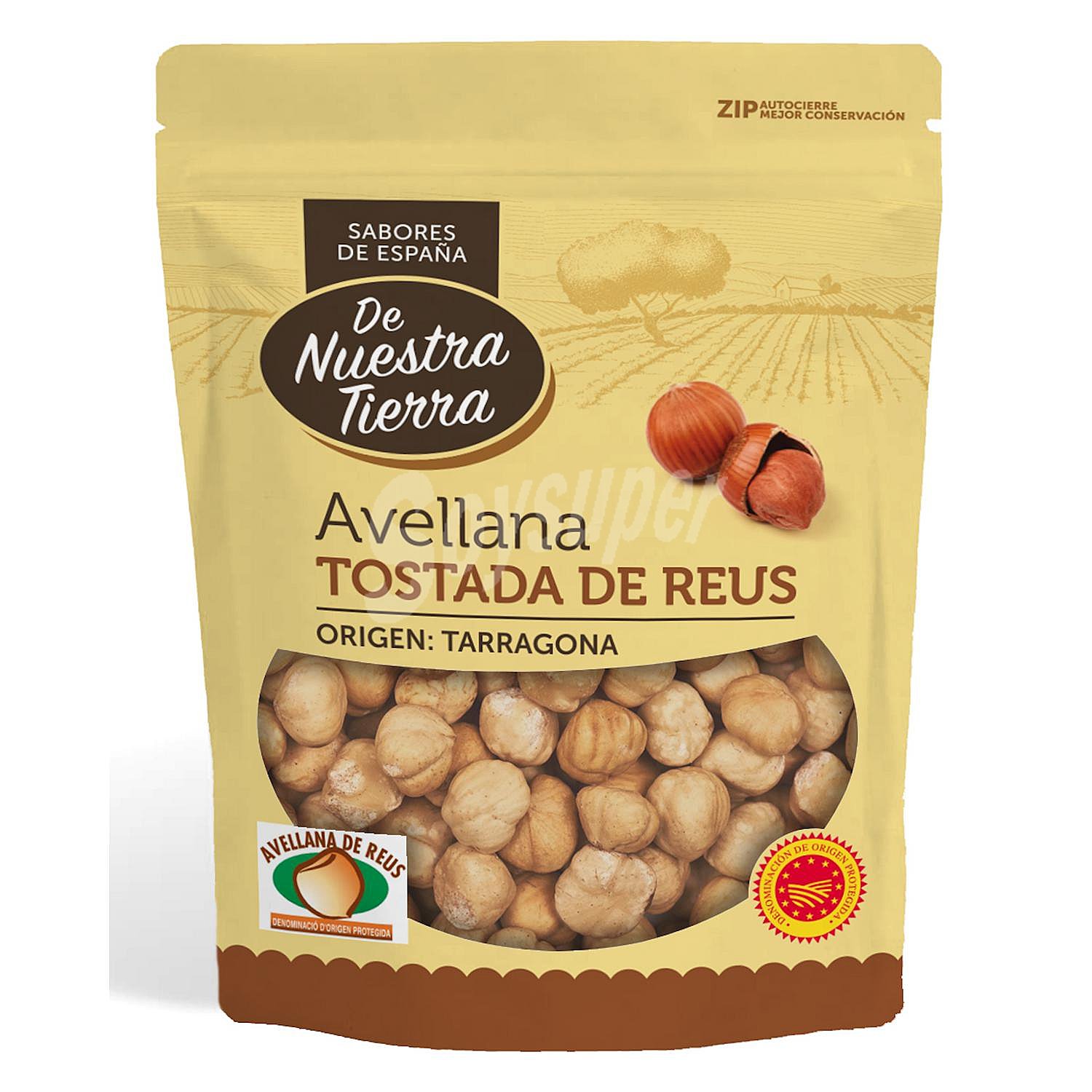 Avellanas tostadas De Nuestra Tierra doy G