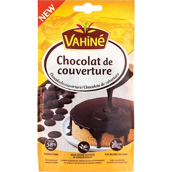 Chocolate de cobertura 58% de cacao