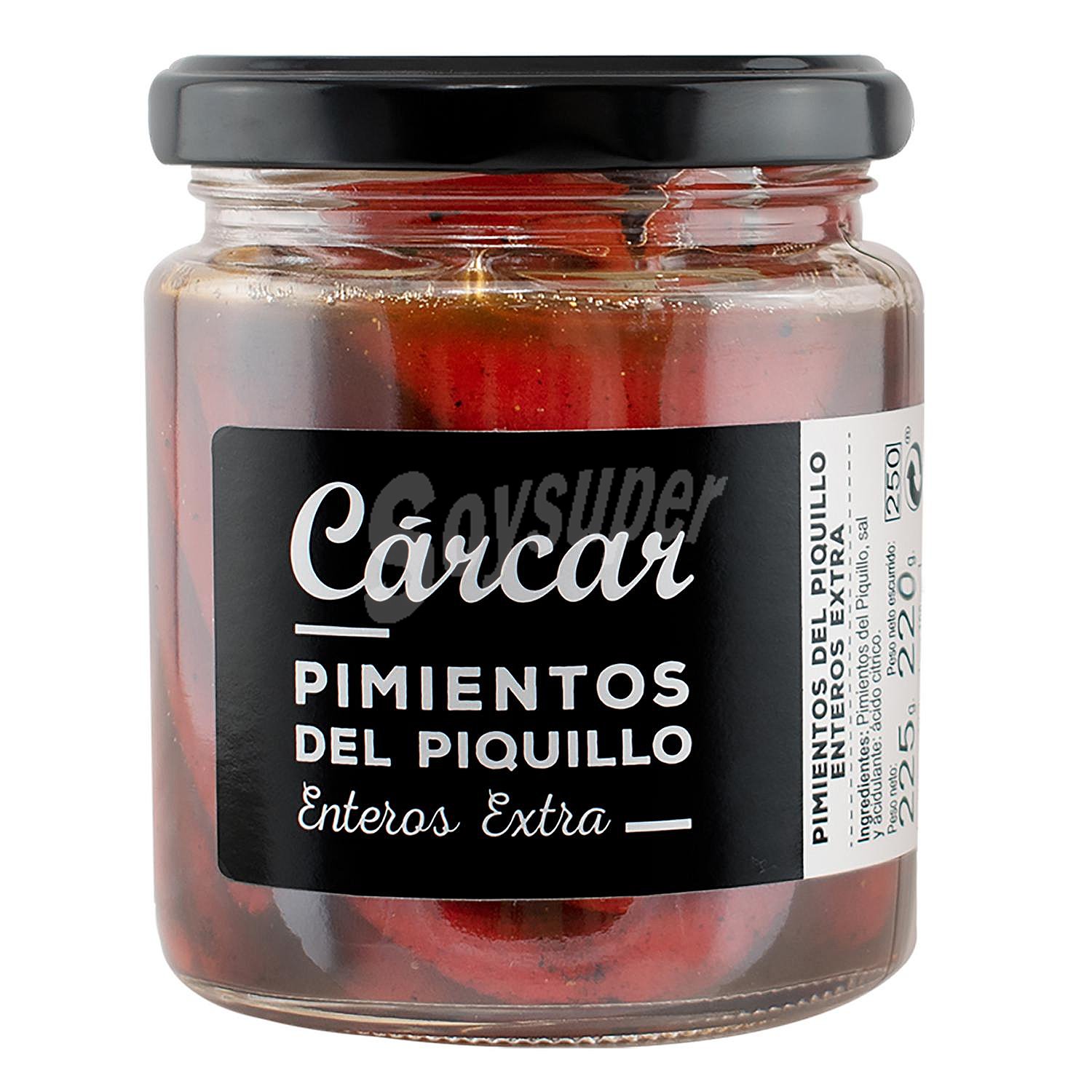 Pimientos de piquillo enteros