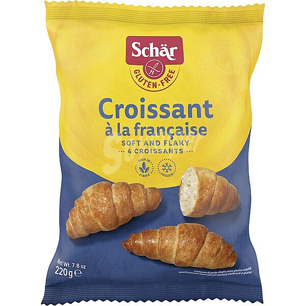 Croissant a la francesa sin gluten