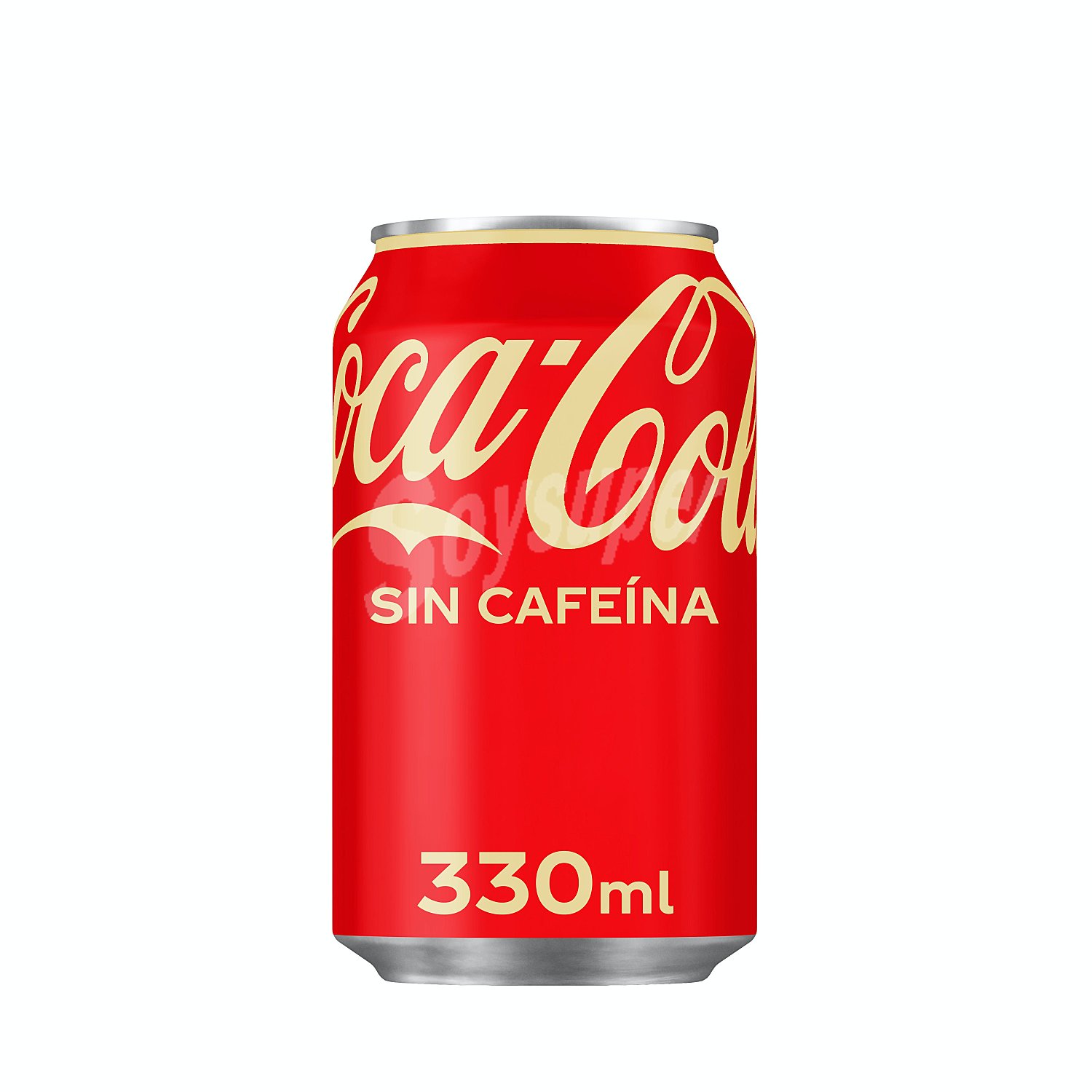 Refresco de cola sin cafeína coca cola