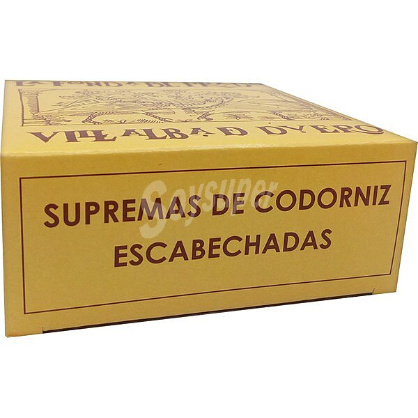 Suprema de codorniz escabechada