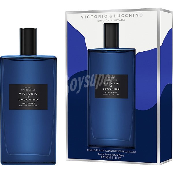 Aguas masculinas de Victorio & Lucchino Azul Índigo