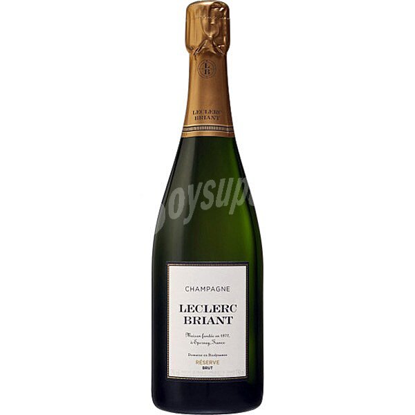 Champagne brut reserva ecológico