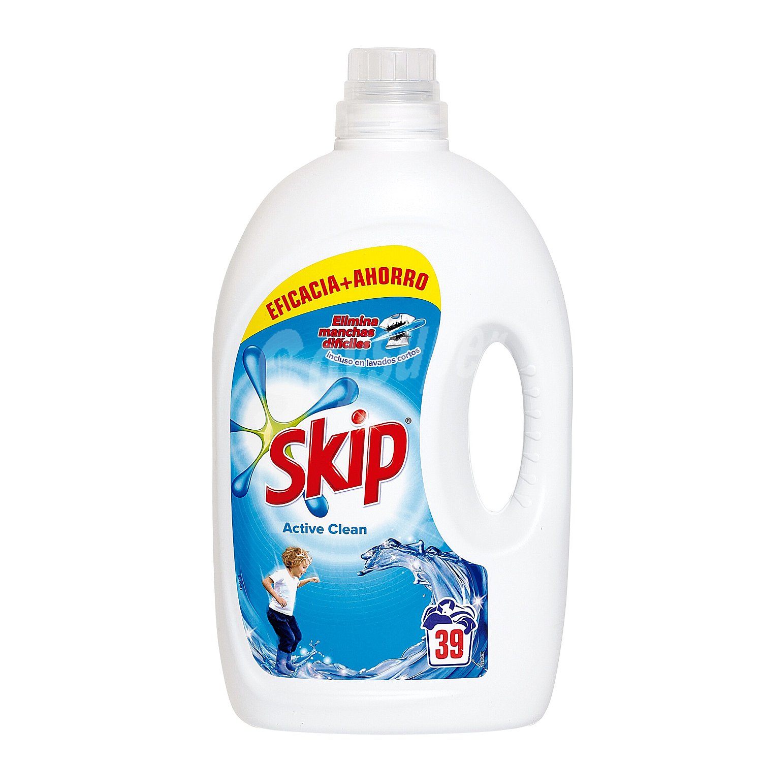 Detergente líquido skip active clean 40 lav