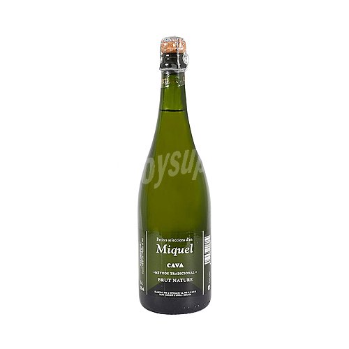 Espinaler Cava brut nature elaborado según el método tradicional espinaler