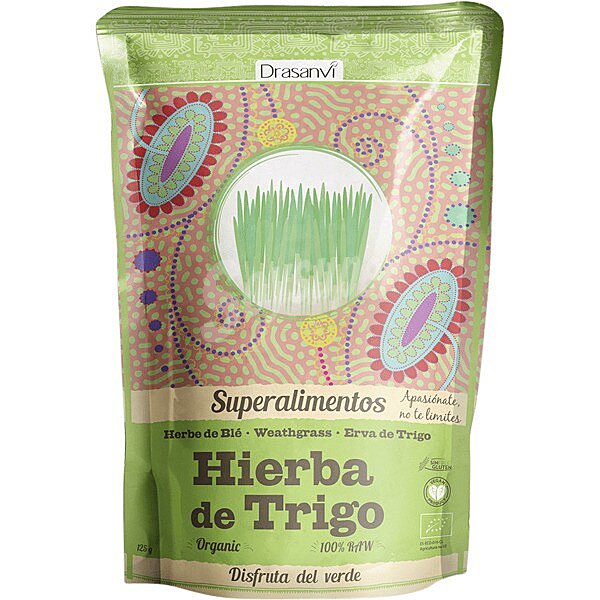 Hierba de trigo ecológica bolsa 125 g