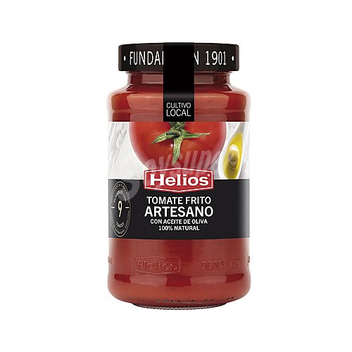 Helios Tomate frito receta artesana con aceite de oliva helios