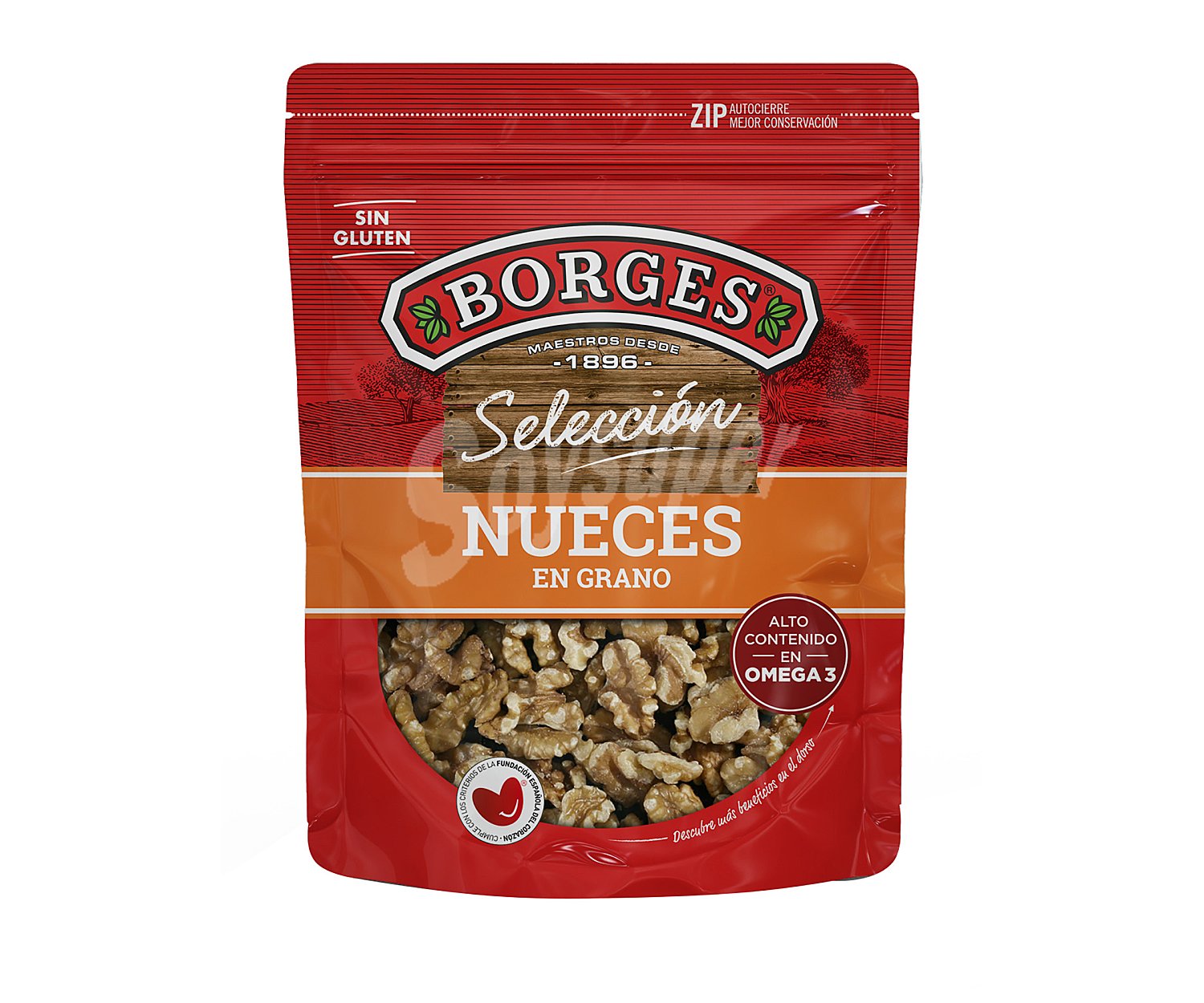 Nueces en grano