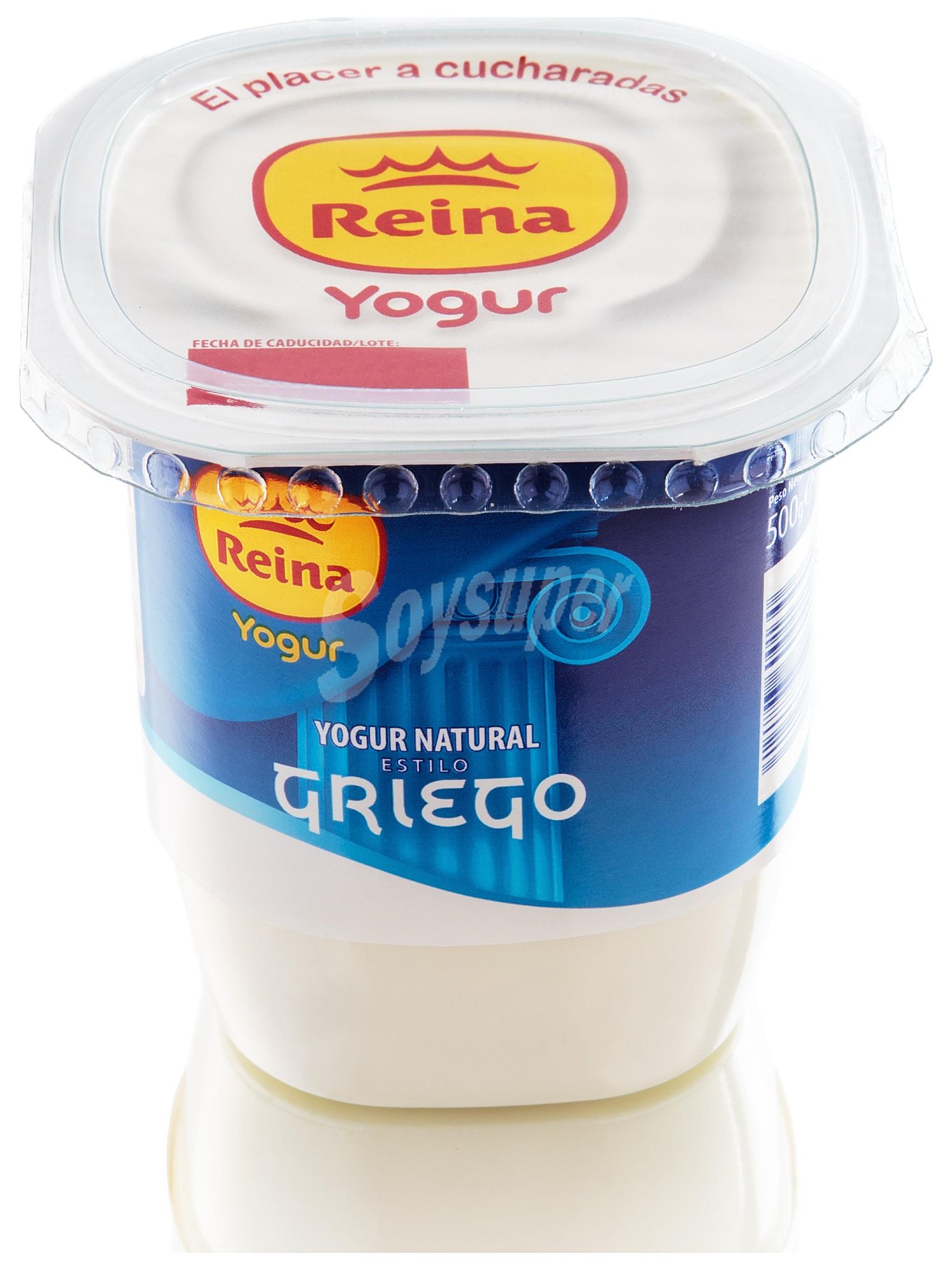 Yogur natural estilo griego