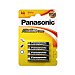 Pilas alcalinas AA, LR06, 1,5V, panasonic