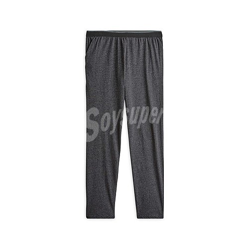 Pantalón de pijama de algodón para hombre inextenso, talla M