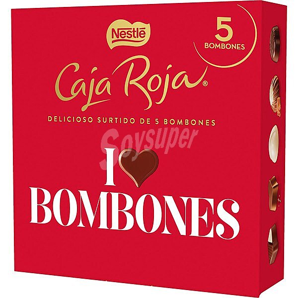 Bombones surtidos caja roja