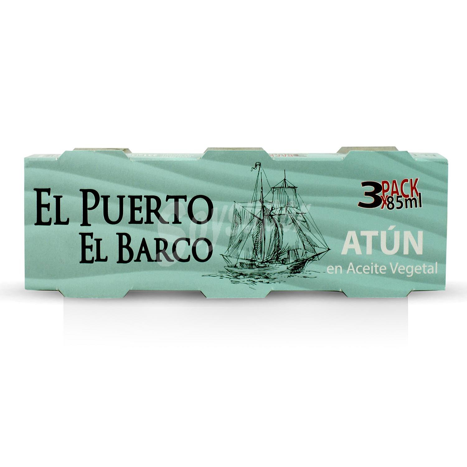 Atún en aceite vegetal El Puerto El