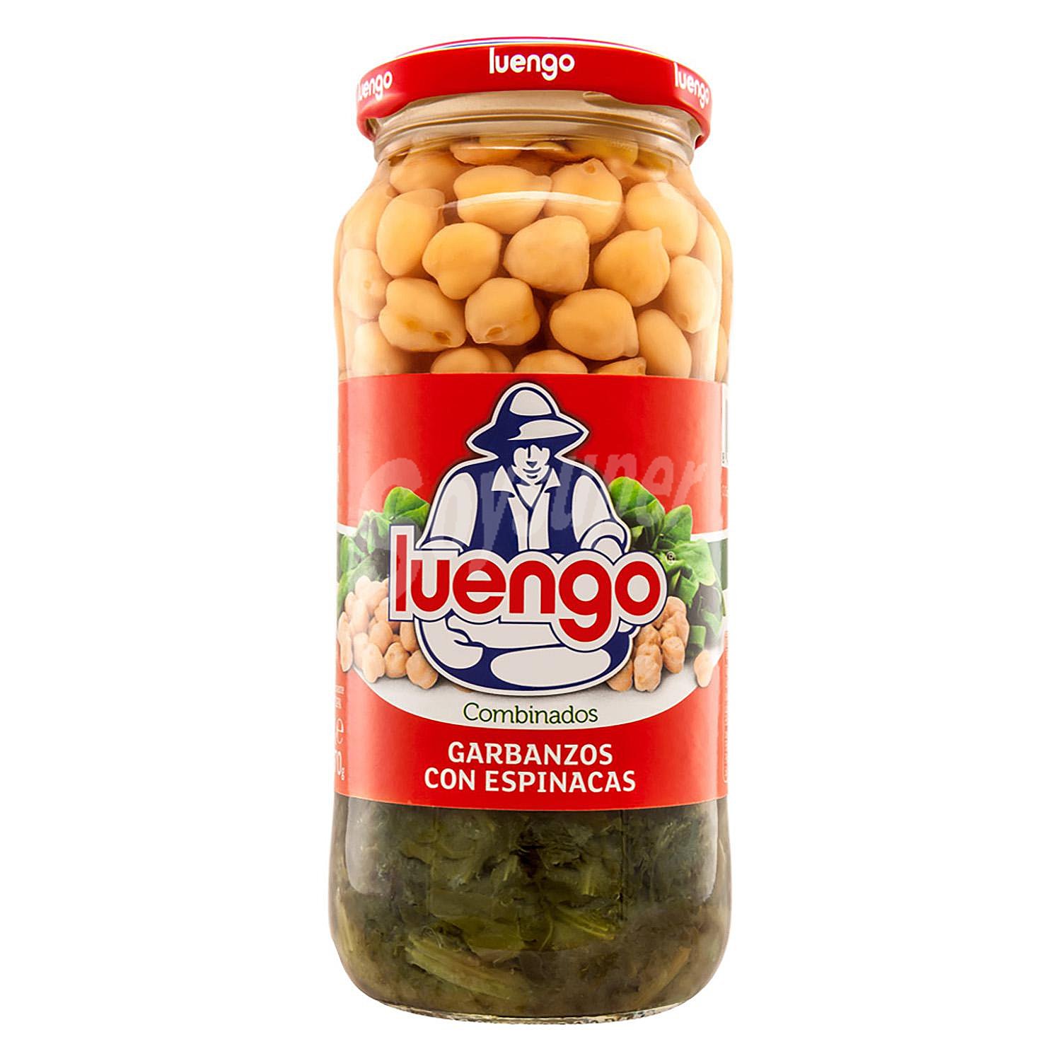 Garbanzos con espinacas