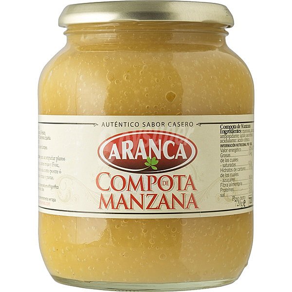 Compota de manzana