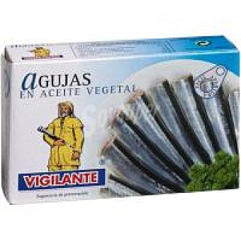 Aguja en aceite vegetal