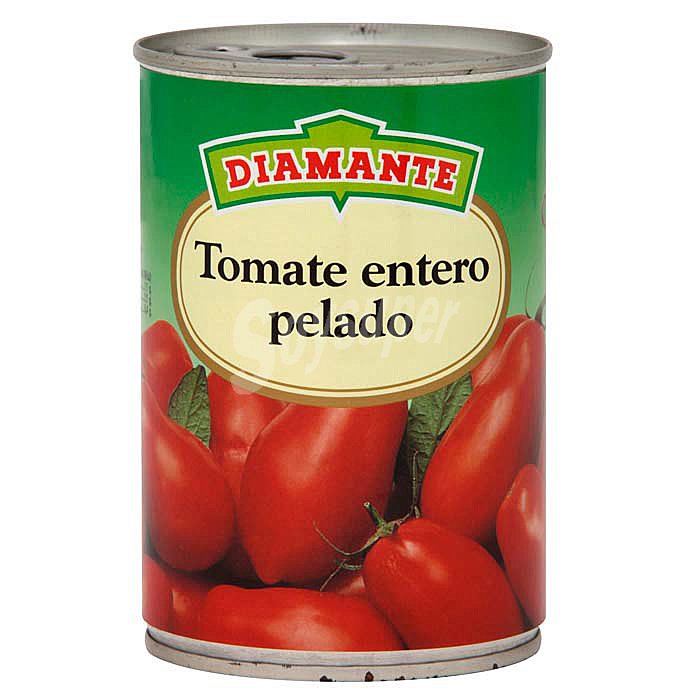 Tomate entero pelado