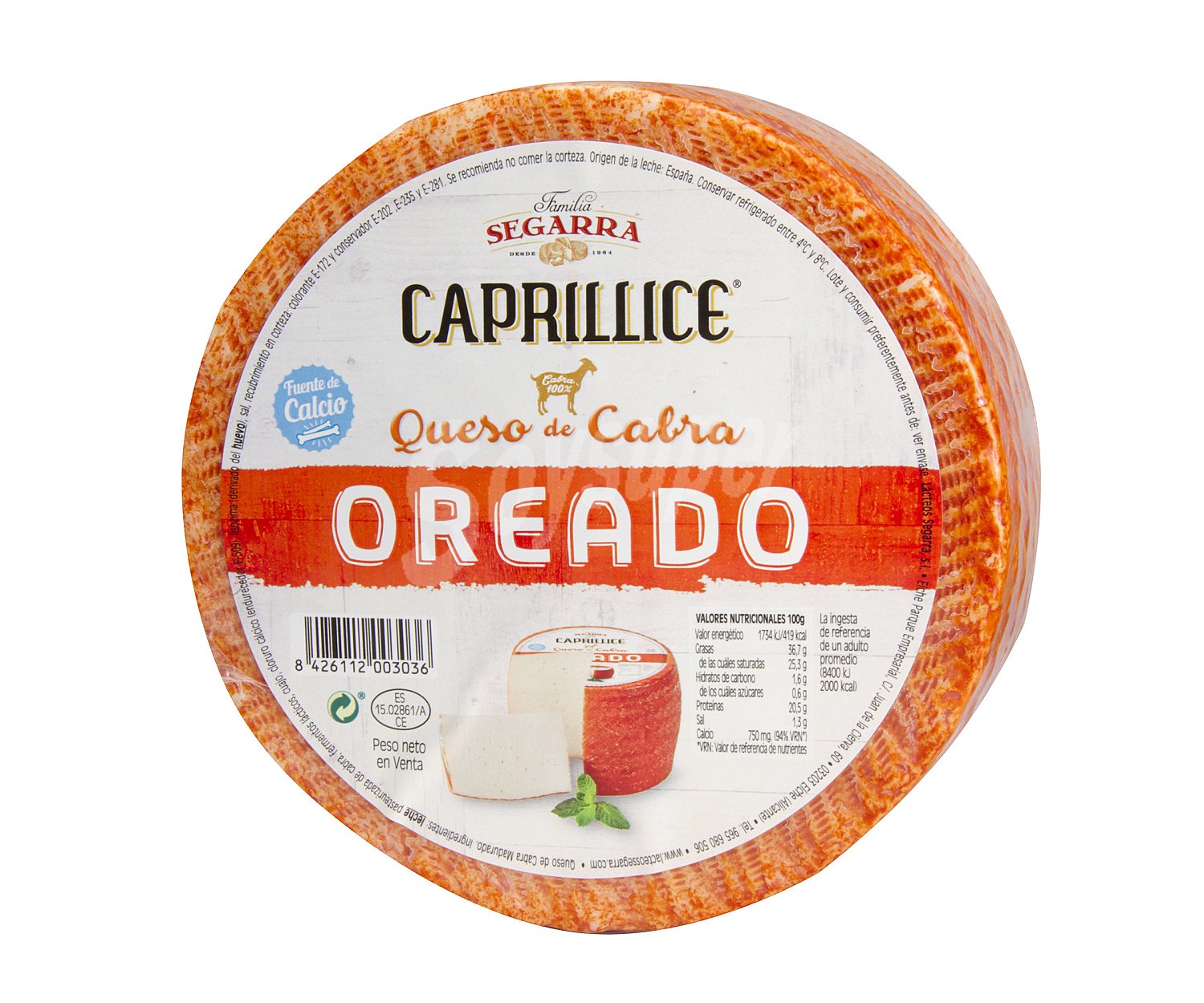 Queso de cabra oreado