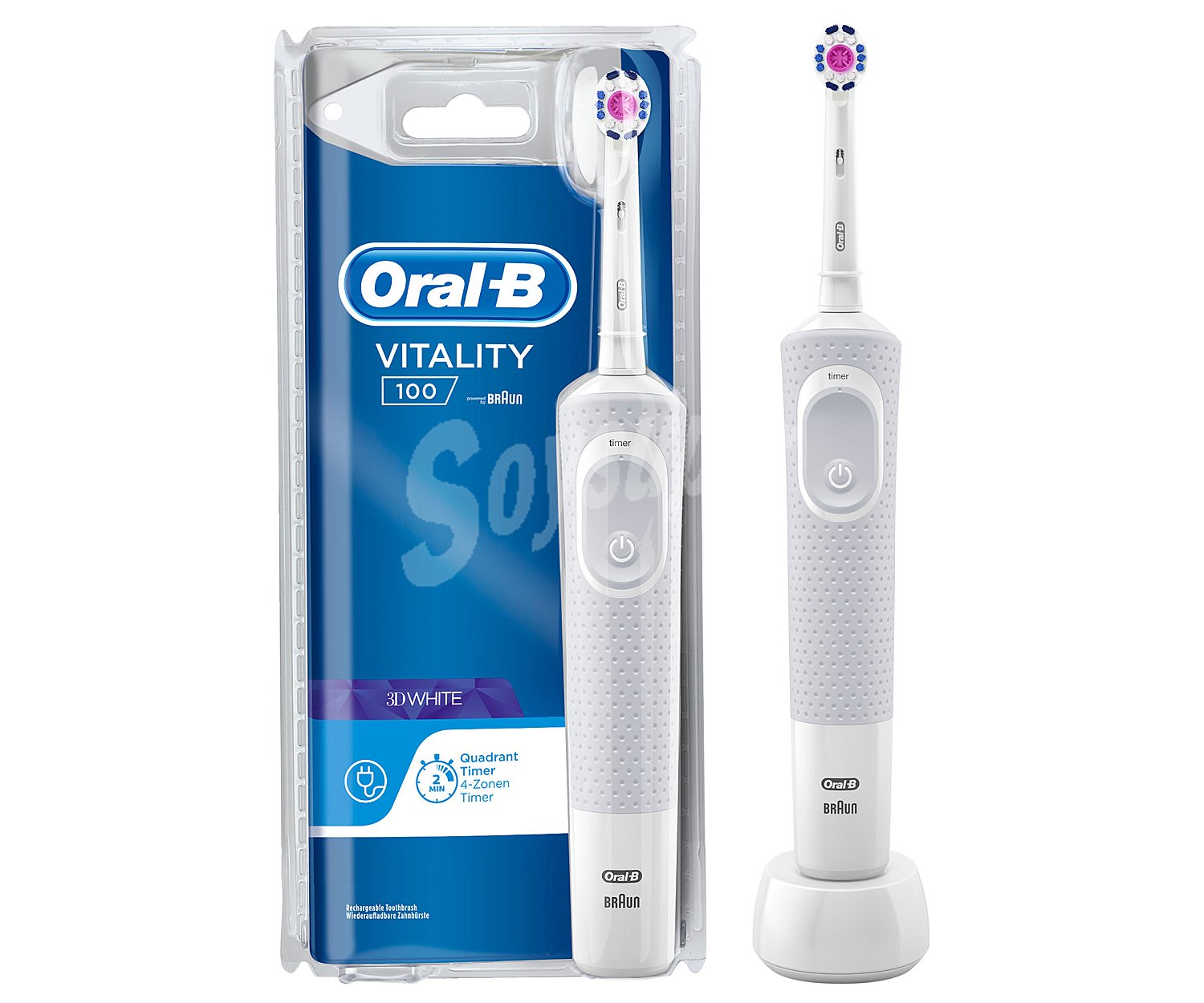 Cepillo dental electrico Vitality White & Clean