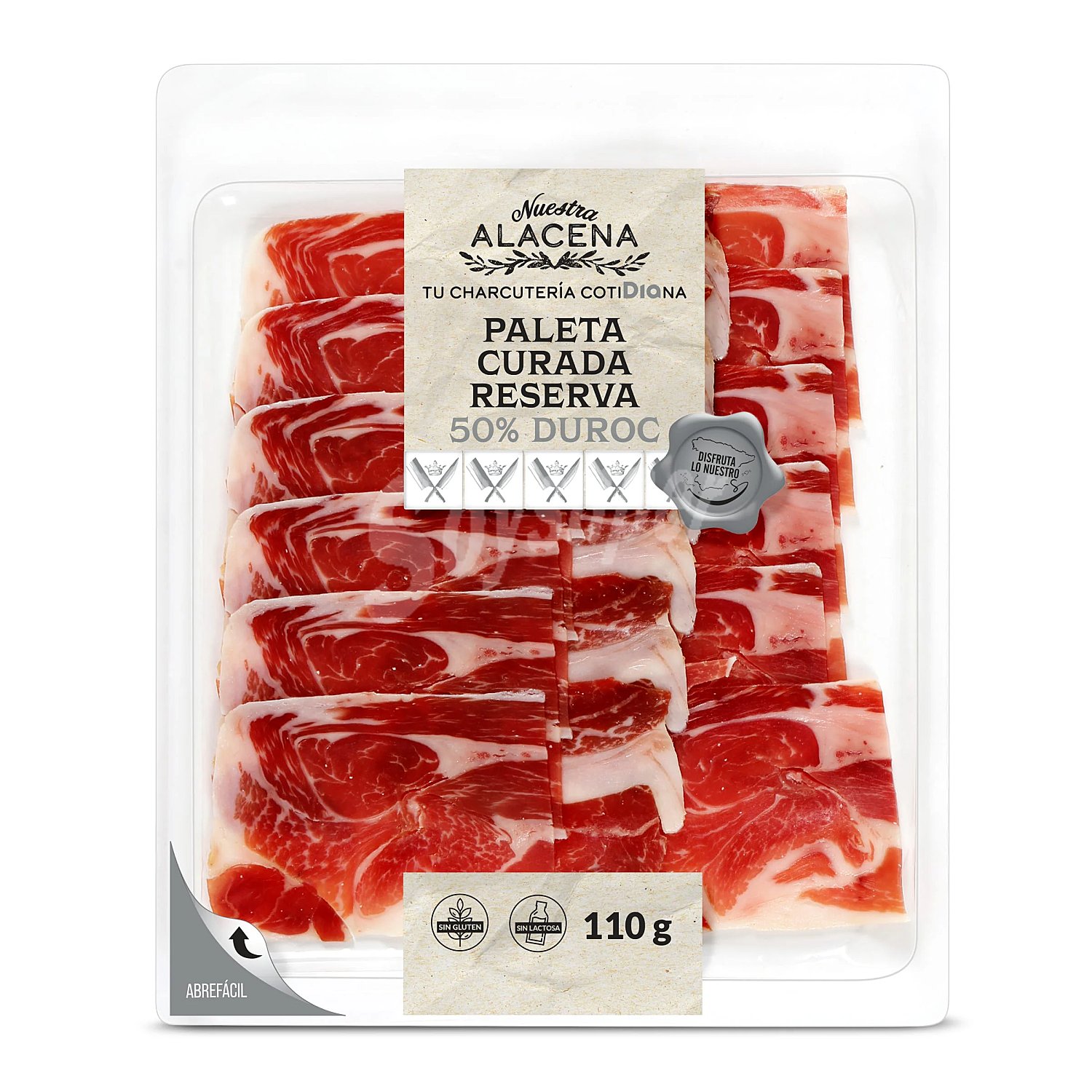 Paleta curada reserva 50 % duroc Nuestra Alacena