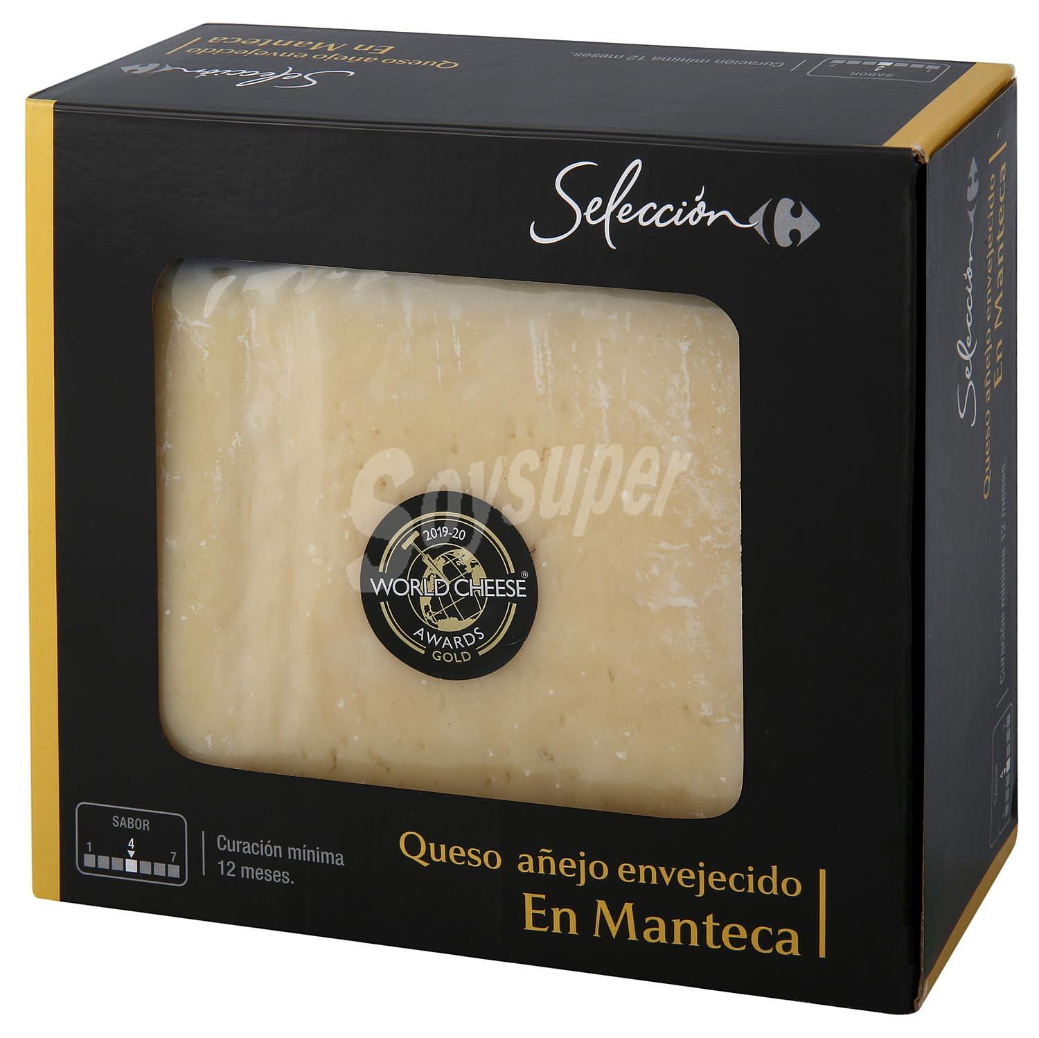 Queso de oveja envejecido en manteca cuña