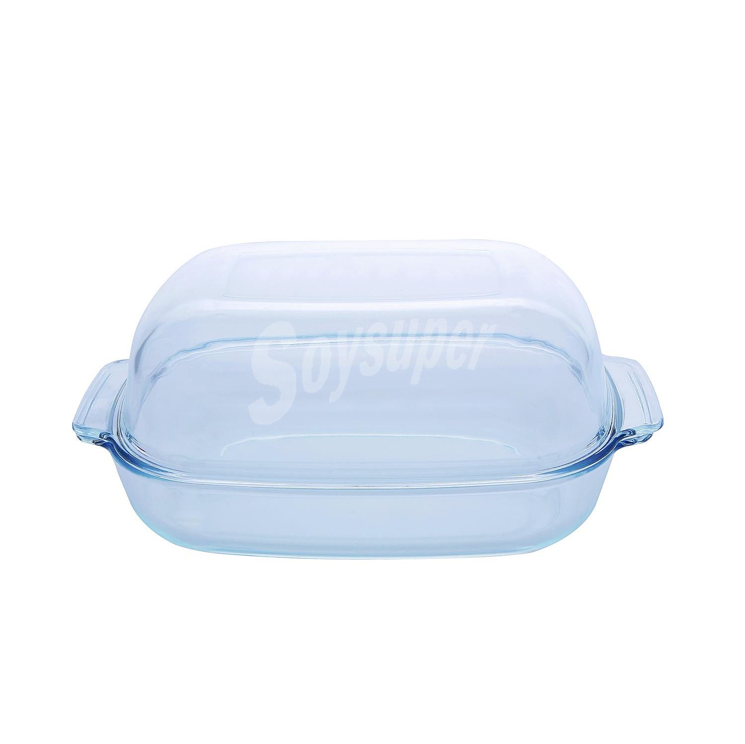 Set de 2 Fuentes Horno carrefour home - Transparente 1