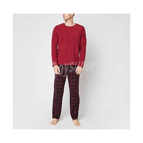 Pijama micropolar para hombre IN extenso, talla XL