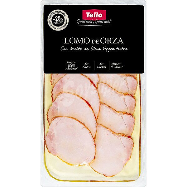 Lomo de Orza (lomo de cerdo asado) con aceite de oliva virgen extra gourmet