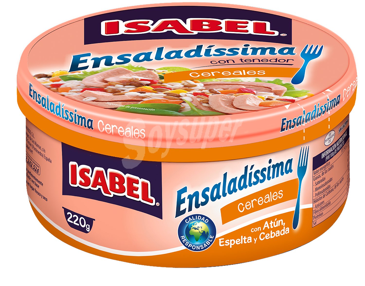 Ensaladíssima ensalada de cereales bol