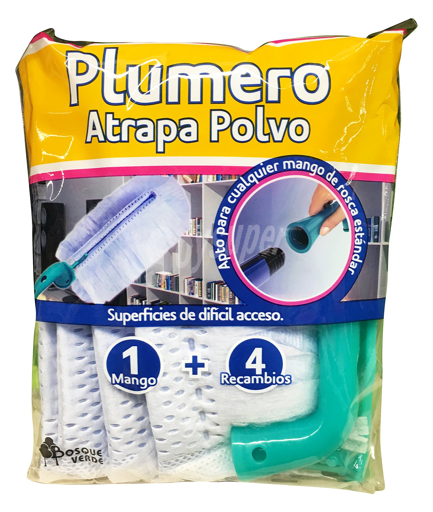 Plumero atrapapolvo + 4 recambios