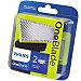 Recambio recortador de barba One Blade QP220/50 cuchillas extraíble recorta perfila y afeita