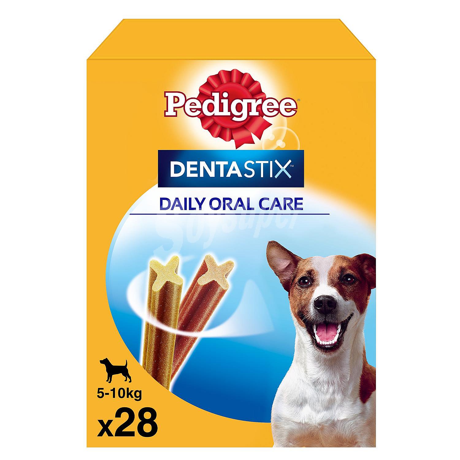 Snacks dental para perros pequeños Pedigree Dentastix