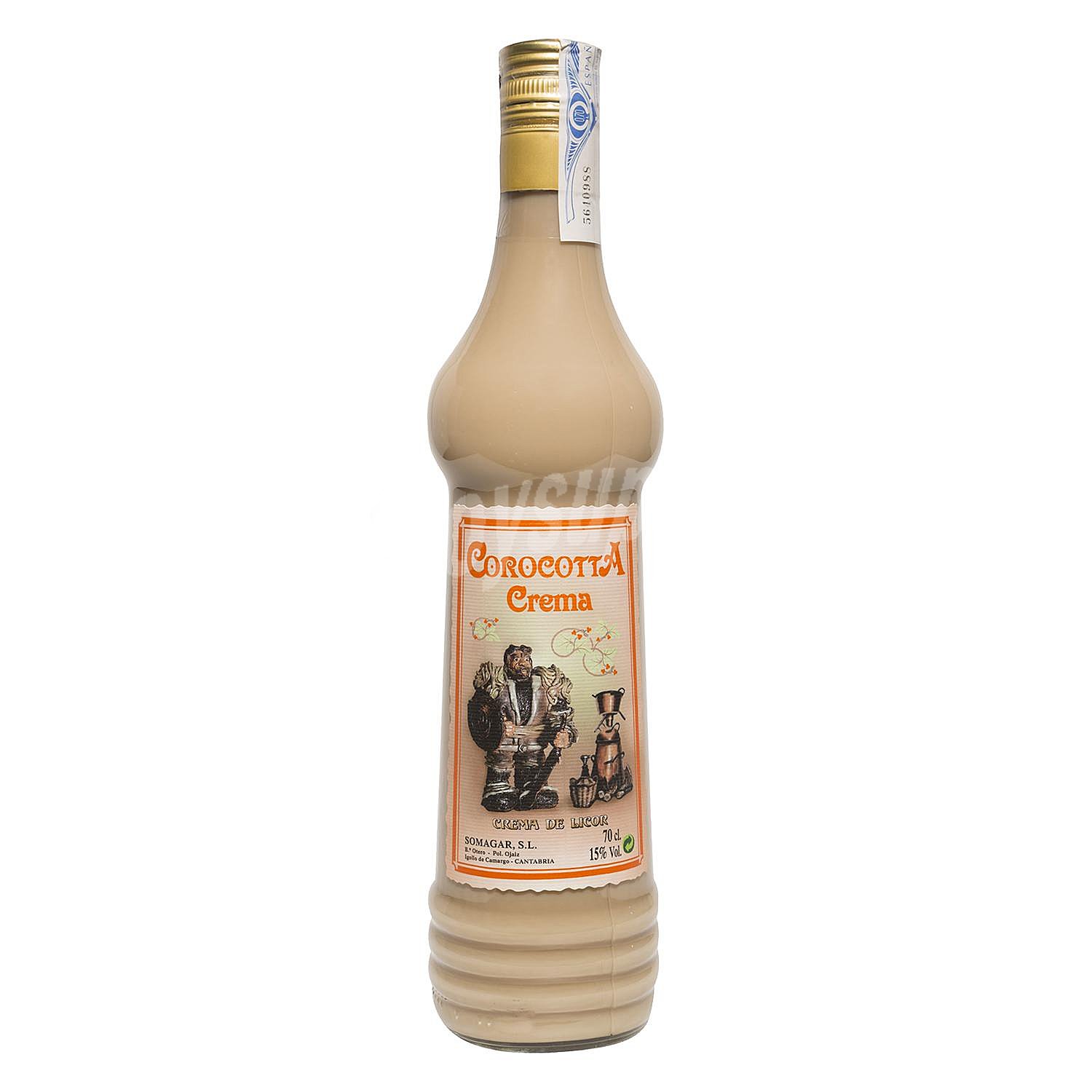 Crema de orujo Corocotta