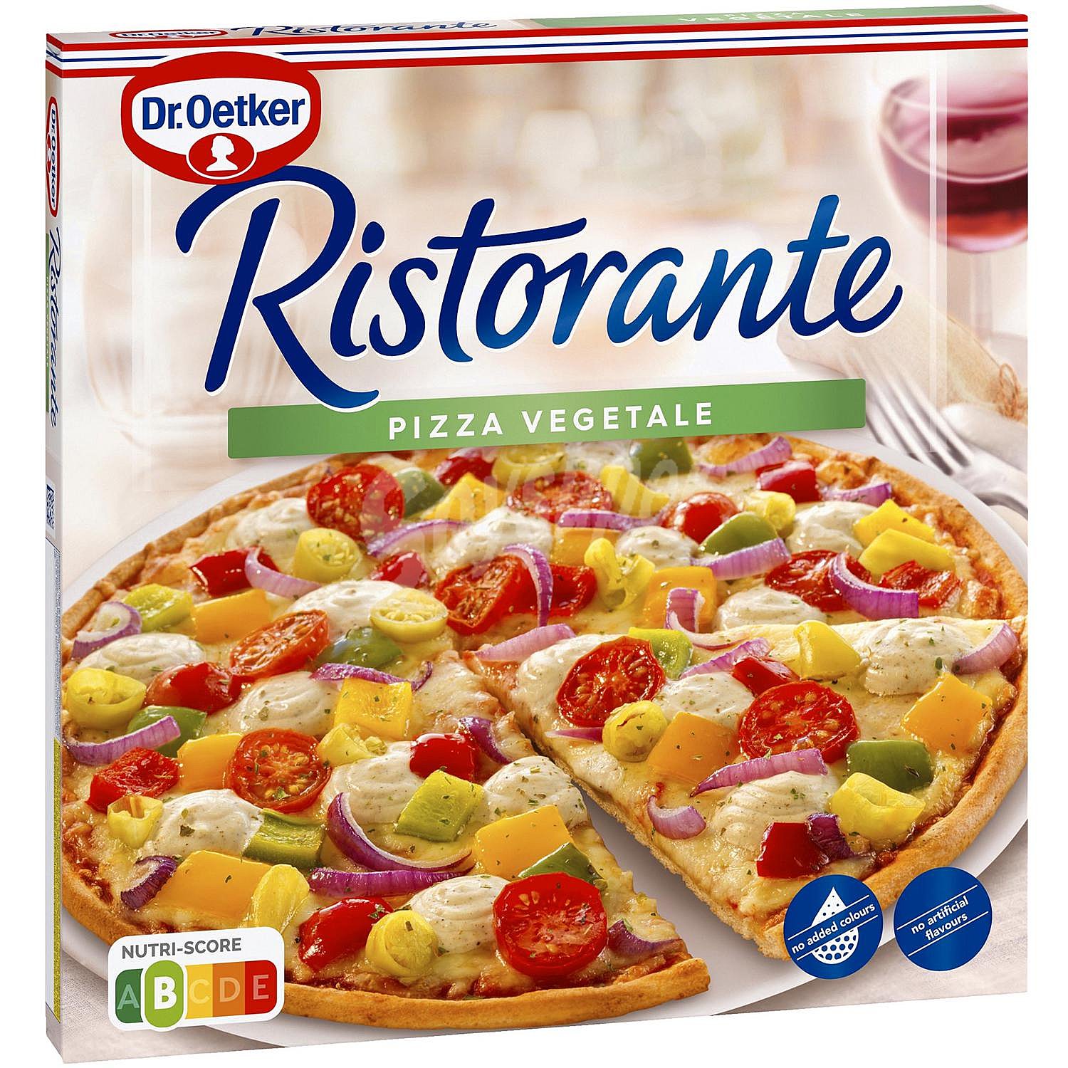 Pizza de vegetales