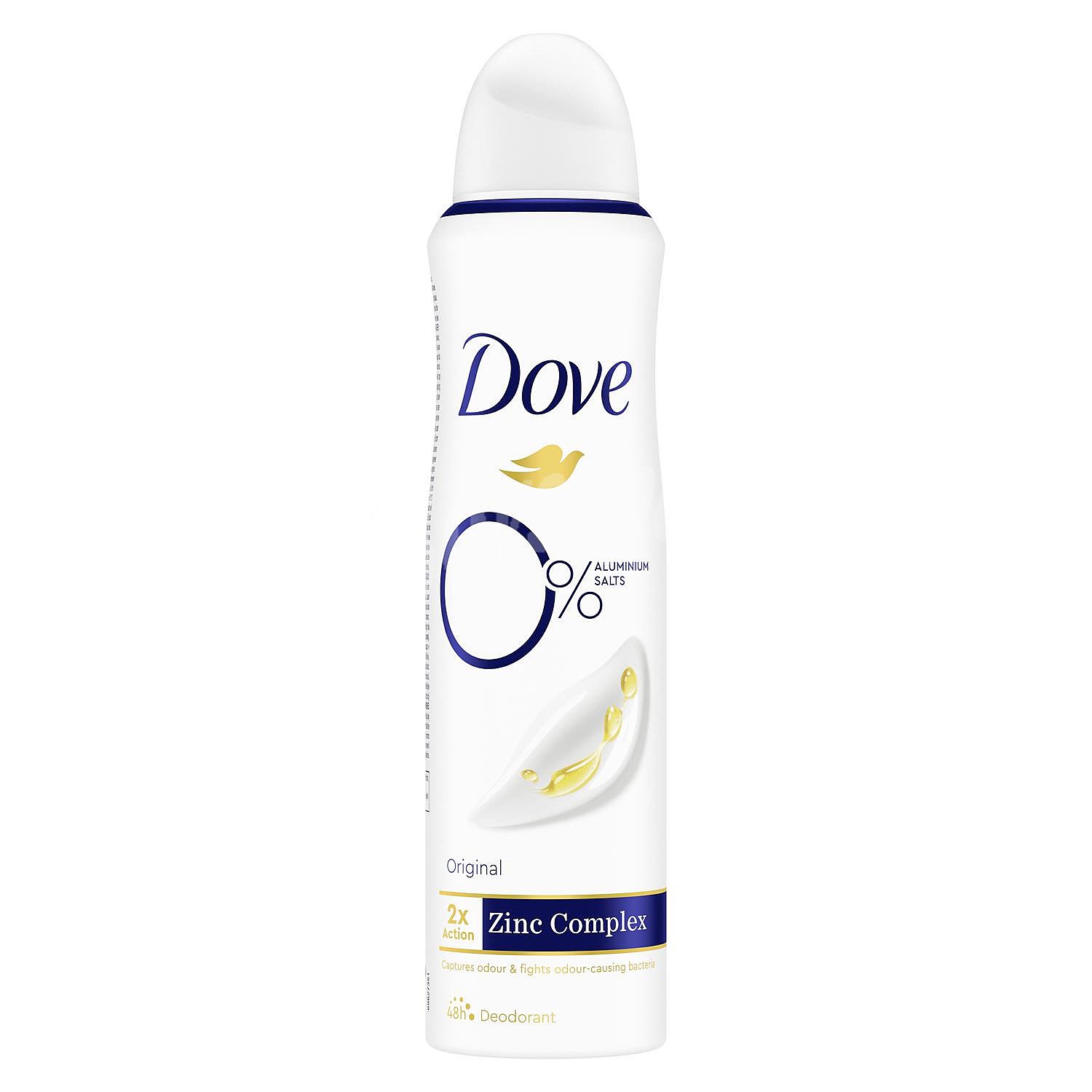 Dove Desodorante en spray para mujer sin alcohol ni sales de alumino dove Original