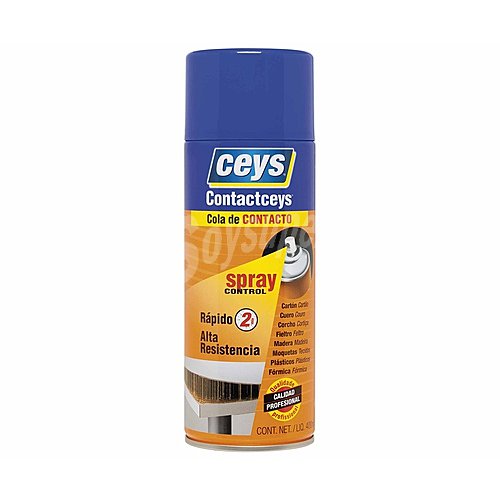 Adhesivo contacto en spray, ceys