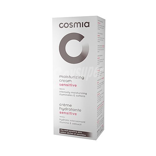 Cosmia Crema hidratante con acción intensiva, especial pieles secas y sensibles cosmia