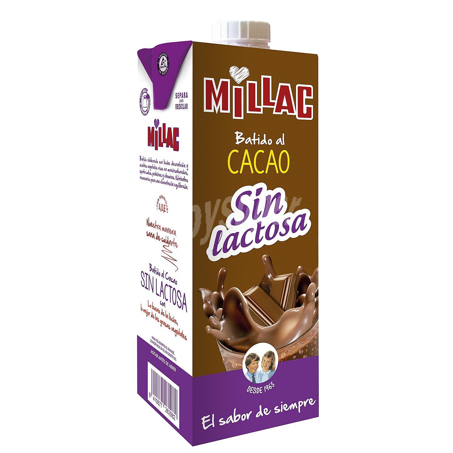 Batido de cacao Sin Lactosa