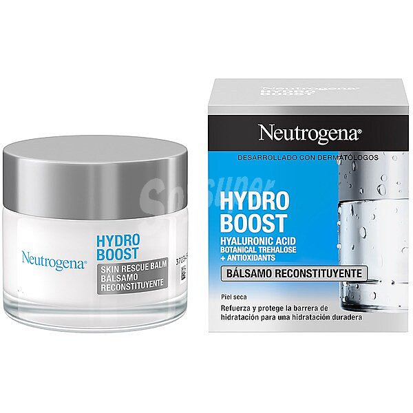 Hydro Boost bálsamo reconstituyente hidratante facial para piel seca con Ácido Hialurónico