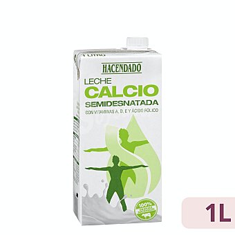 Leche semidesnatada calcio