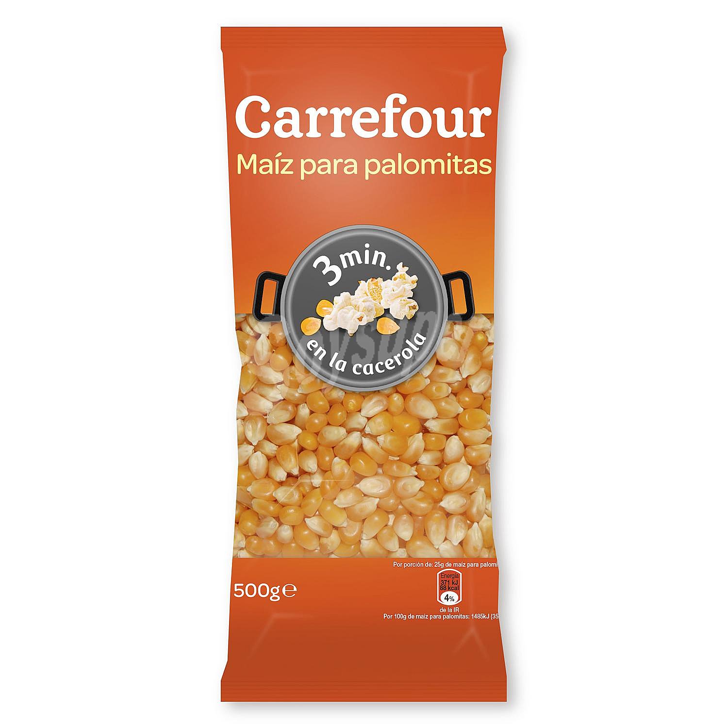 Maíz para palomitas Carrefour