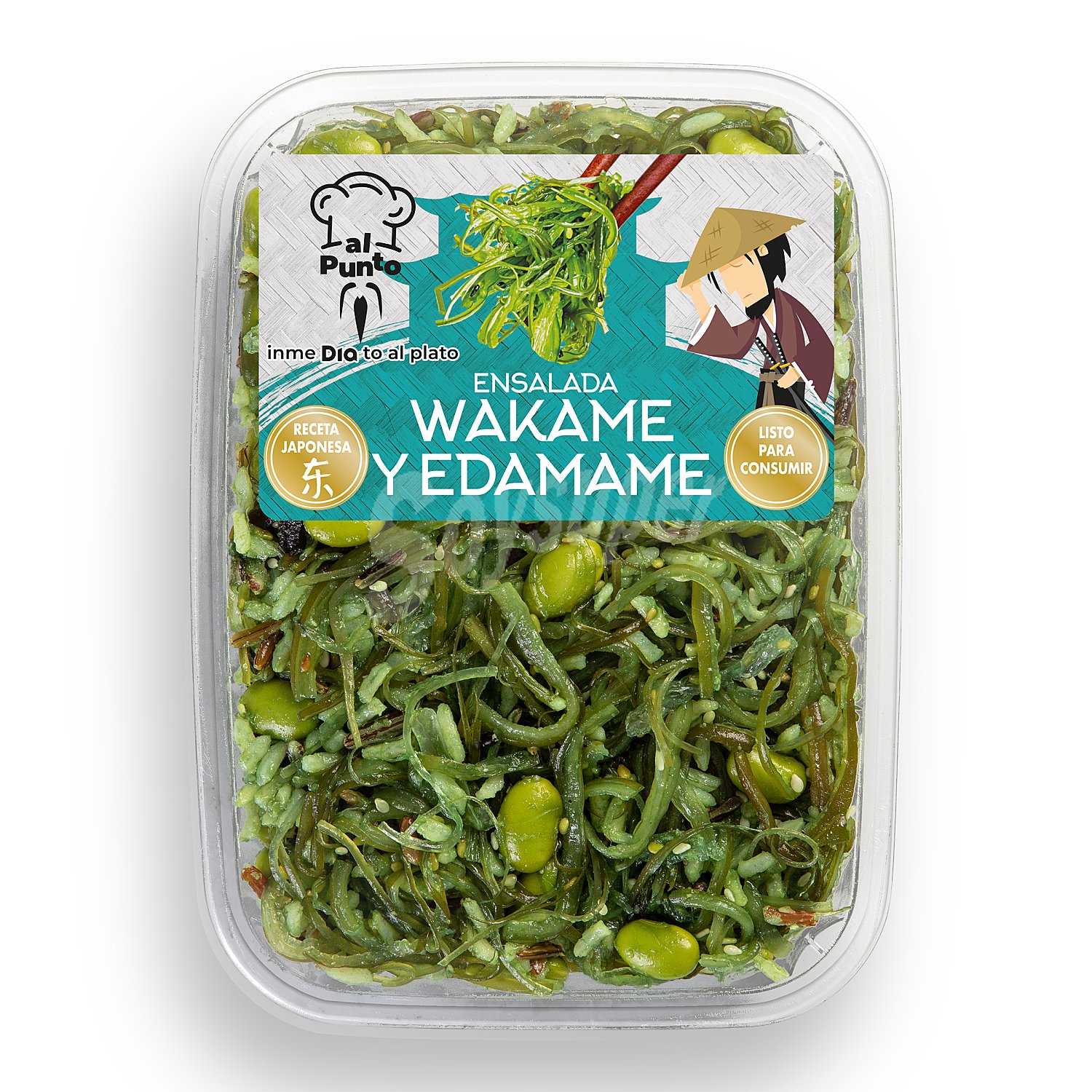 Ensalada wakame y edamame AL punto