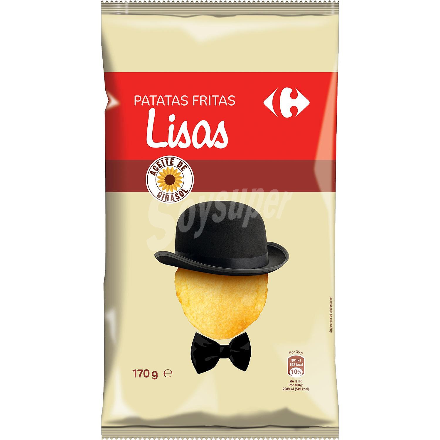 Patatas fritas lisas Carrefour