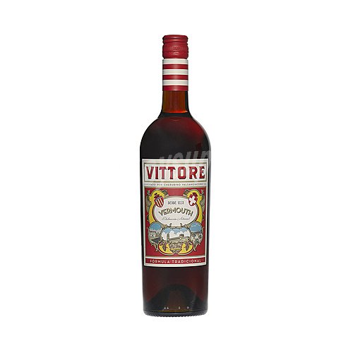 Vittore Vermouth rojo elaborado segun dicta la fórmula tradicional vittore