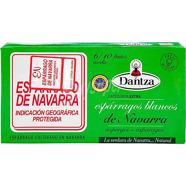 Espárrago blanco I.G.P. 6/8 piezas dantza