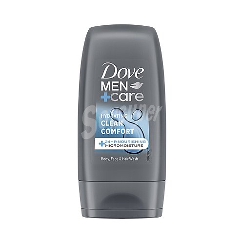 Dove Gel hidratante para ducha o baño, para cabello, cara y cuerpo dove Men + Care