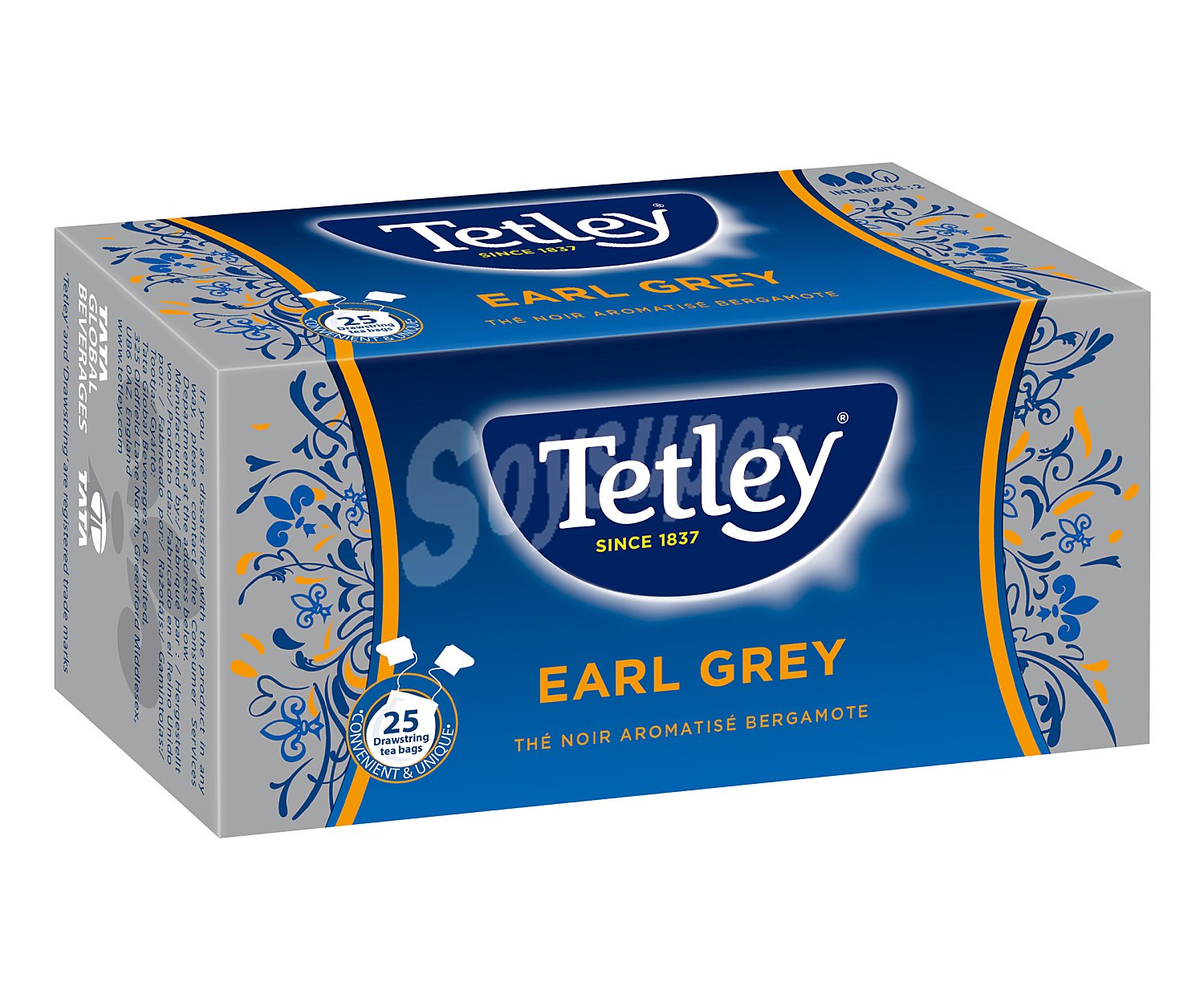 Té negro Earl Grey tettley