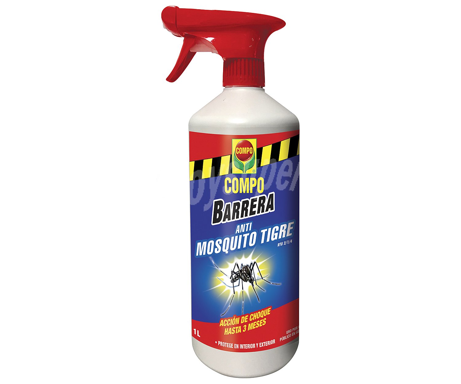 Spray antimosquitos, mosquitos tigre, válido tanto para interiores como exteriores compo